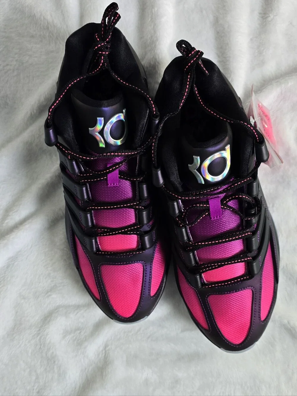 Nike KD 18 SE Eggplant Vivid Purple Black Basketball IM5843-500 Men's Size 11.5 - Picture 4 of 5